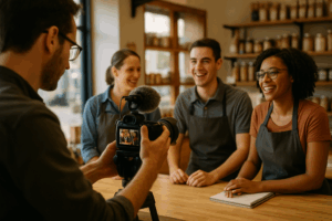 Comment utiliser la vidéo pour humaniser votre entreprise locale ?