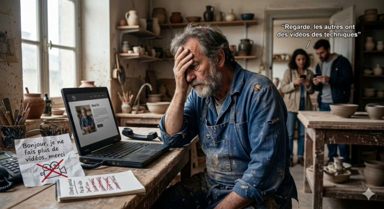 Artisan, commerçant ou PME à Angoulême : pourquoi l&rsquo;absence de vidéo vous coûte des clients en 2026